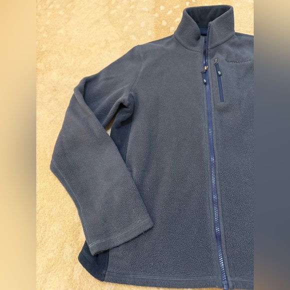 Vineyard Vines women’s XL navy blue grey full zip up fleece - Picture 4 of 8